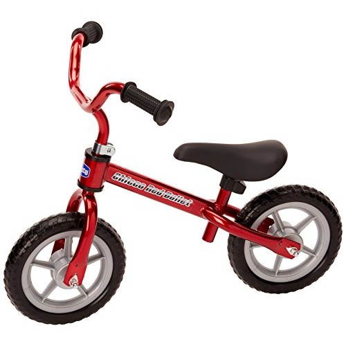  le bici senza pedali per bambini chicco red bullet