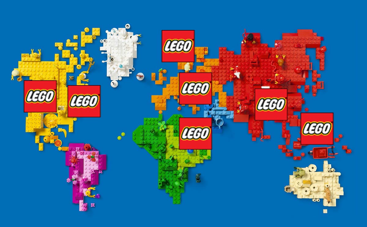 i 7 parchi della Lego - i Legoland- del mondo